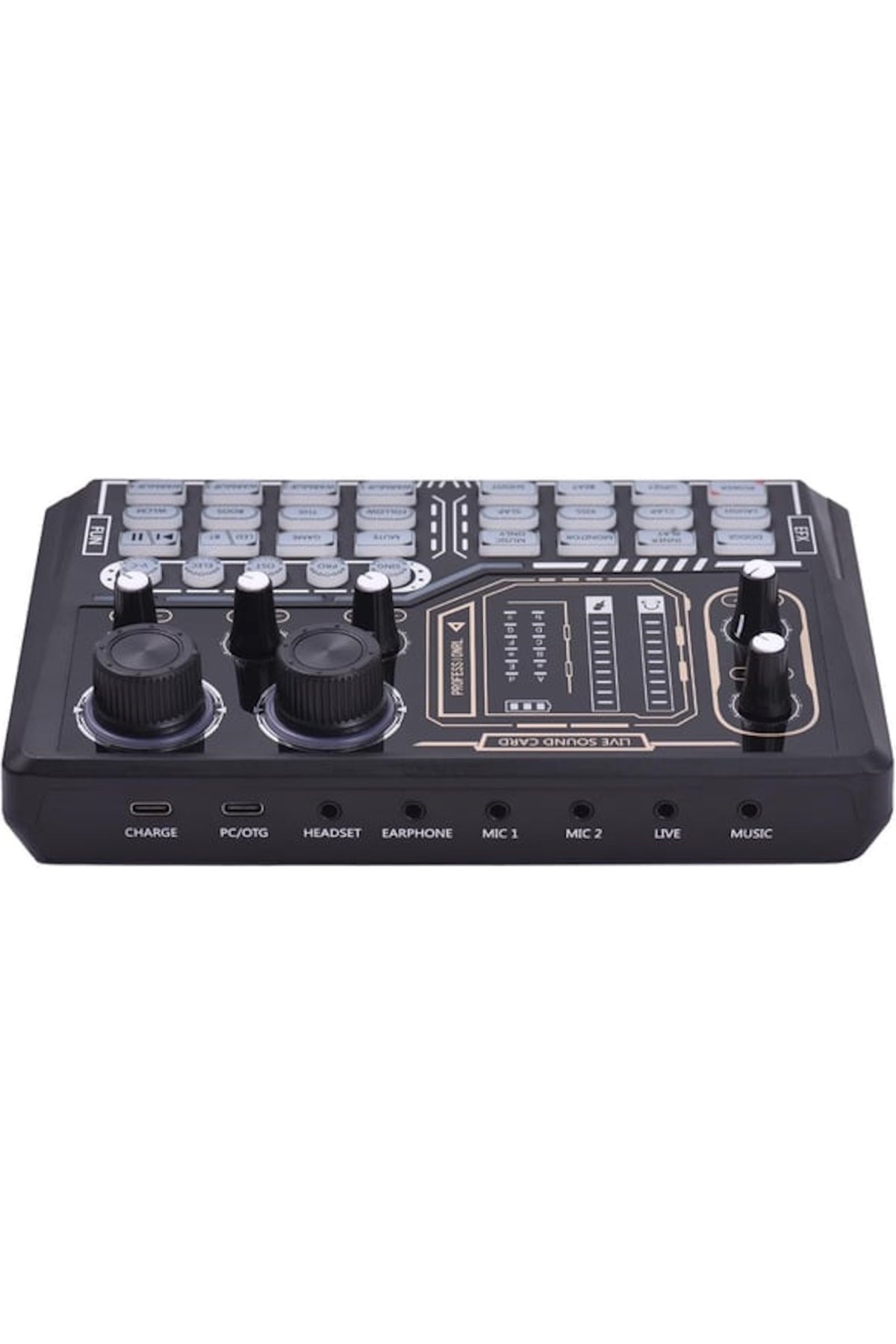 P16 RGB Profesyonel Stüdyo Mikrofon Mikser