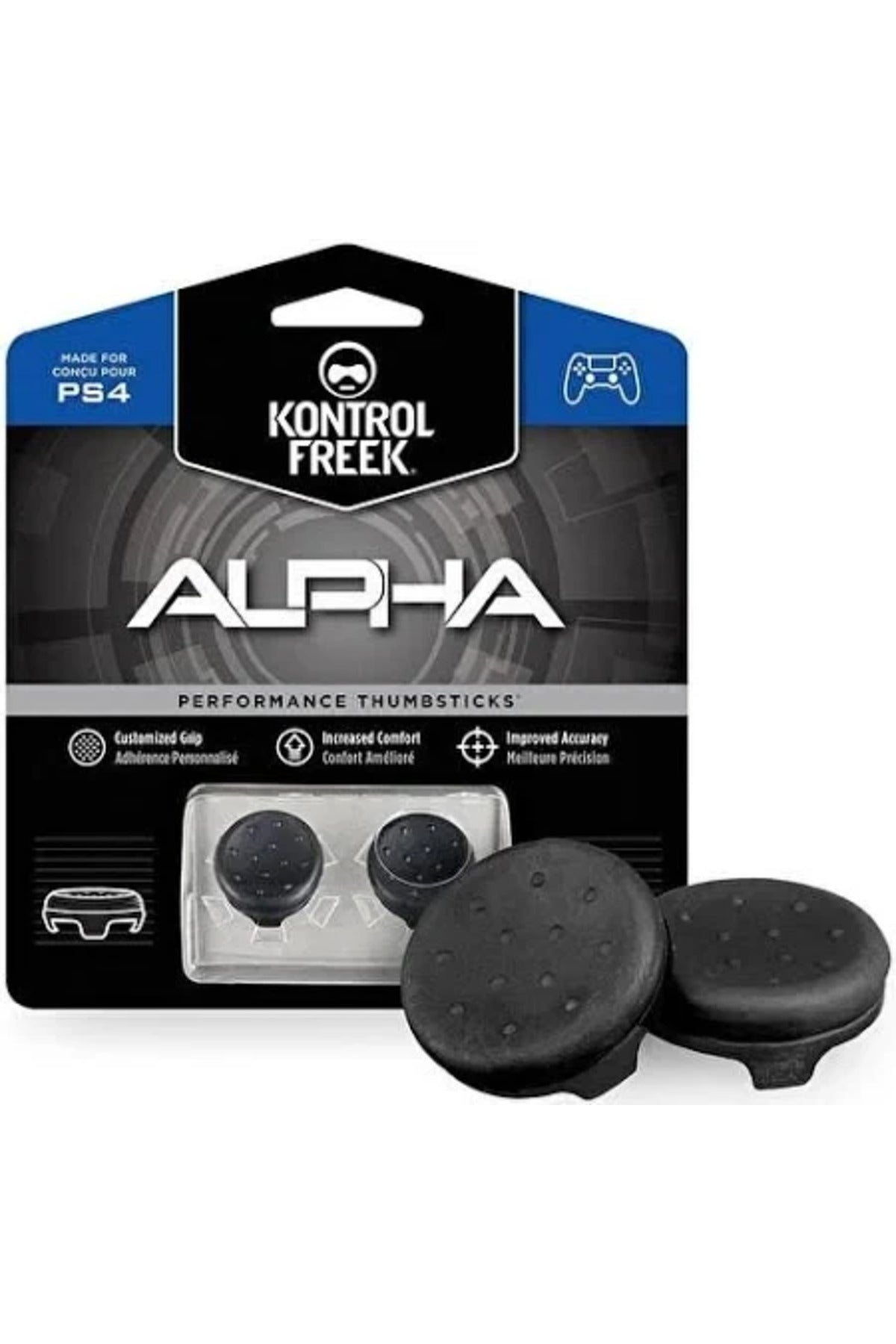 KontrolFreek ALPHA – PS5 / PS4 Uyumlu – Siyah - CL49