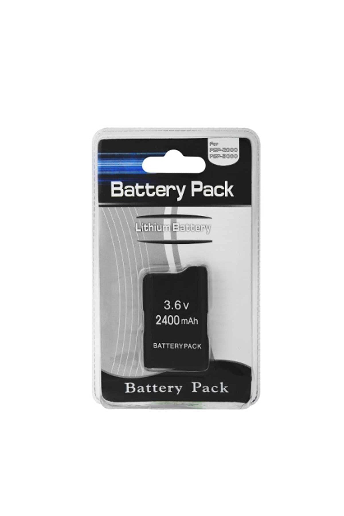 Psp Portable 2000/3000 Serisi 2400mah Yüksek Kapasite Batarya