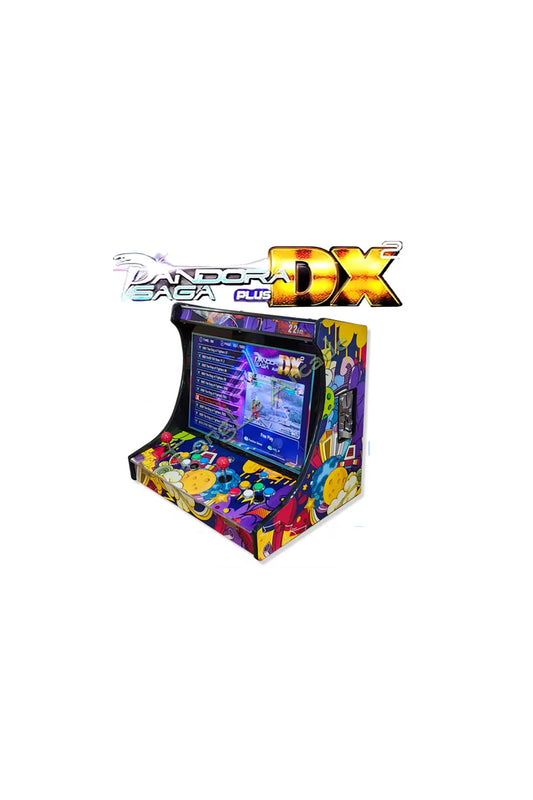 Pandor Saga Plus Dx2 22 İnç Lcd Bartop 26800 Oyunlu 720p Hd 3d Arcade Video Oyun Konsolu Siyah