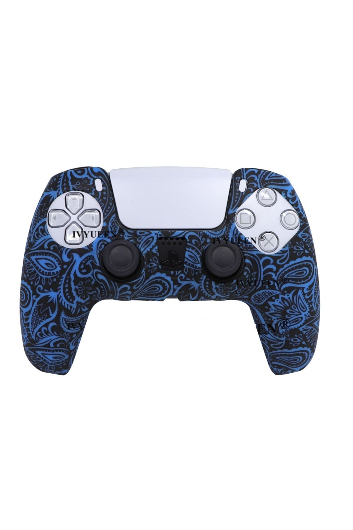 Ps5 Controller Kuru Kafa Serisi Desenli Koruyucu Silikon Kılıf Model-11
