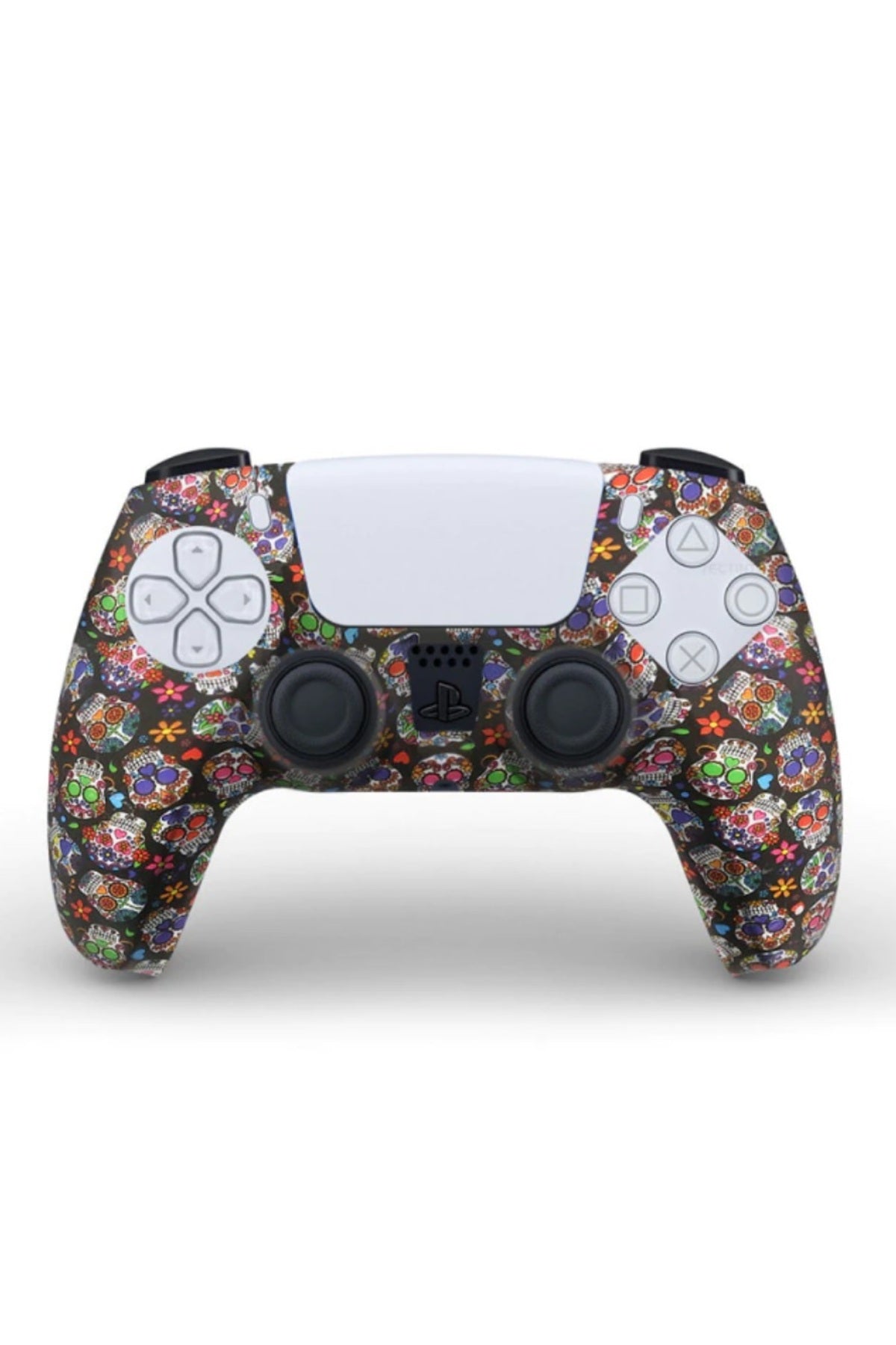 Ps5 Controller Kuru Kafa Serisi Desenli Koruyucu Silikon Kılıf Model-11