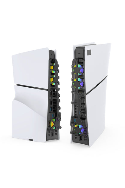 Tp5-3538s Ps5 Slim Disk Ps5 Slim Dijital Uyumlu Hız Ayarlı Rgb Arka Soğutucu Fan