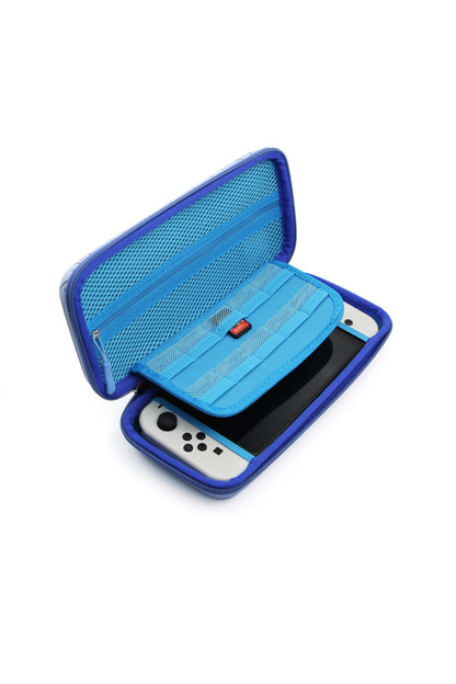 Nintendo Switch/switch Oled Oyun Konsolu Koruyucu Taşıma Ve Seyahat Çantası Mavi