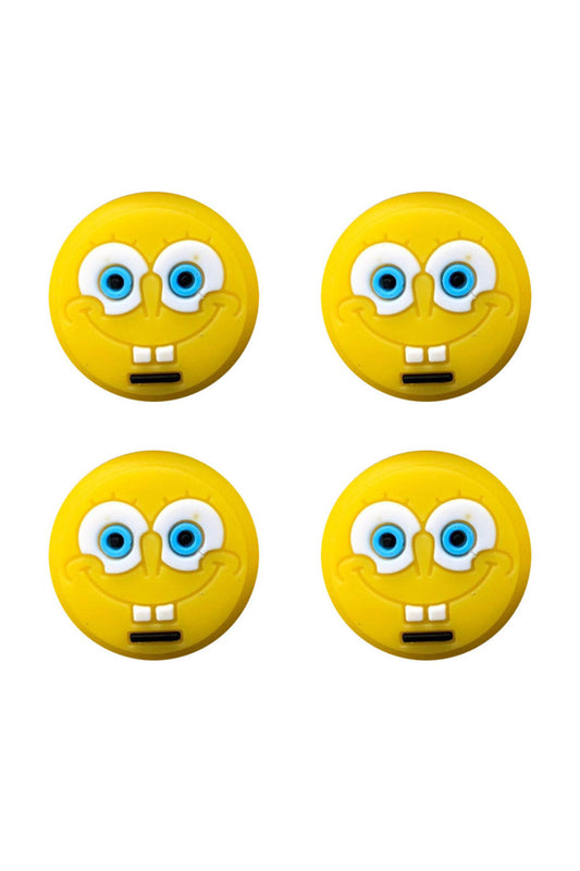Sünger Bob Ps5/ps4/ps3/xbox One/one X/one S/series X/series S 3d Analog Silikon Koruyucu -4 Adet Sünger Bob-4