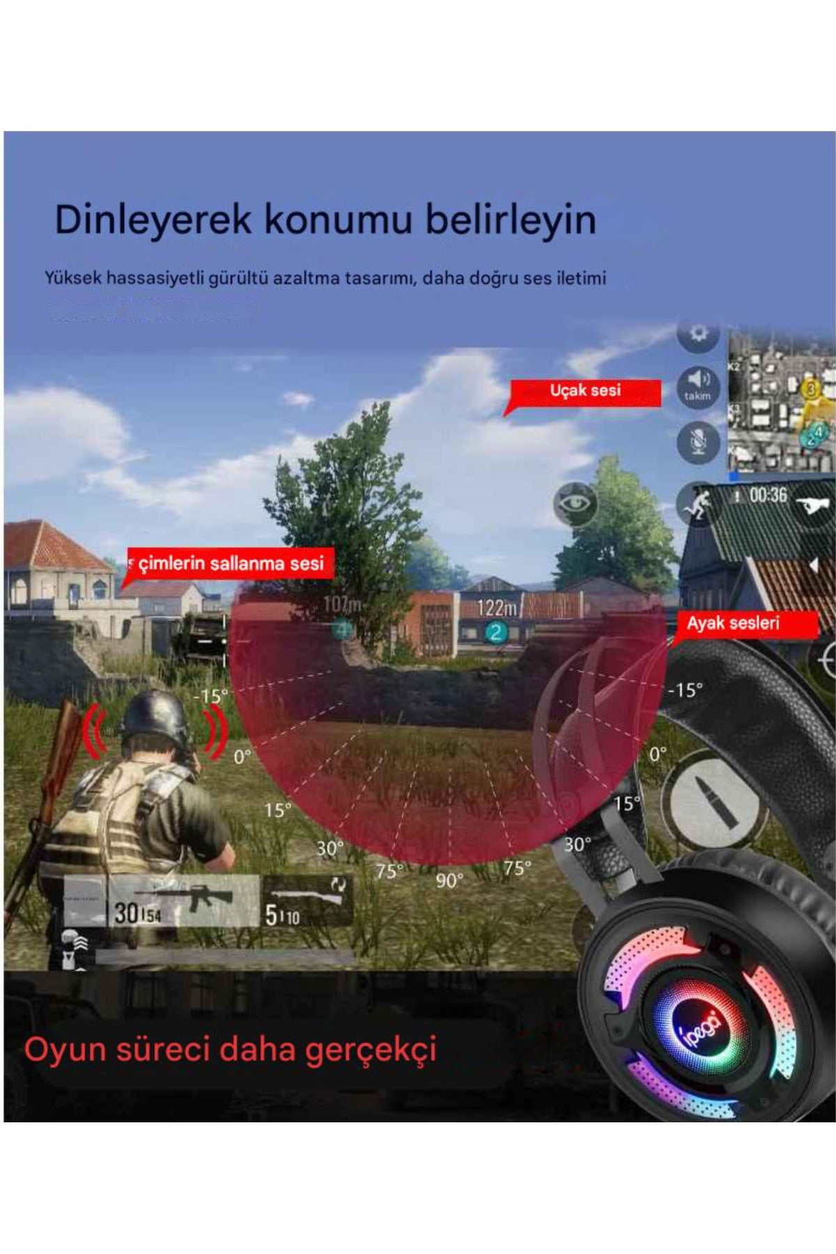 Pg-r008 Ps4-ps5-nintendo Switch-xbox Uyumlu Pc Led Oyuncu Kulaklığı Siyah