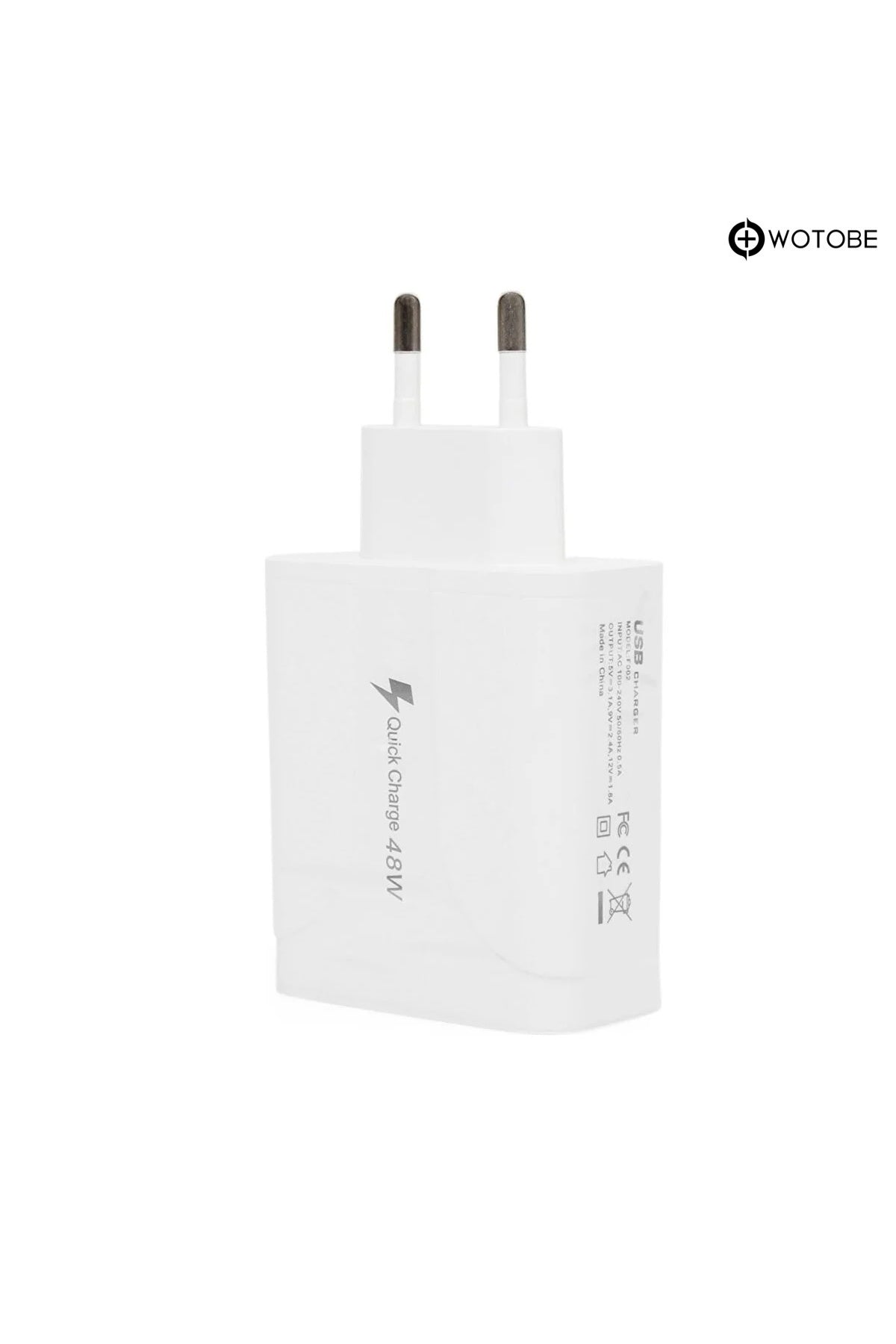 Apple Uyumlu 4 Usb 1 Type c iPhone iPad Samsung Huawei Oppo Xiaomi 48w Hızlı Şarj Başlığı