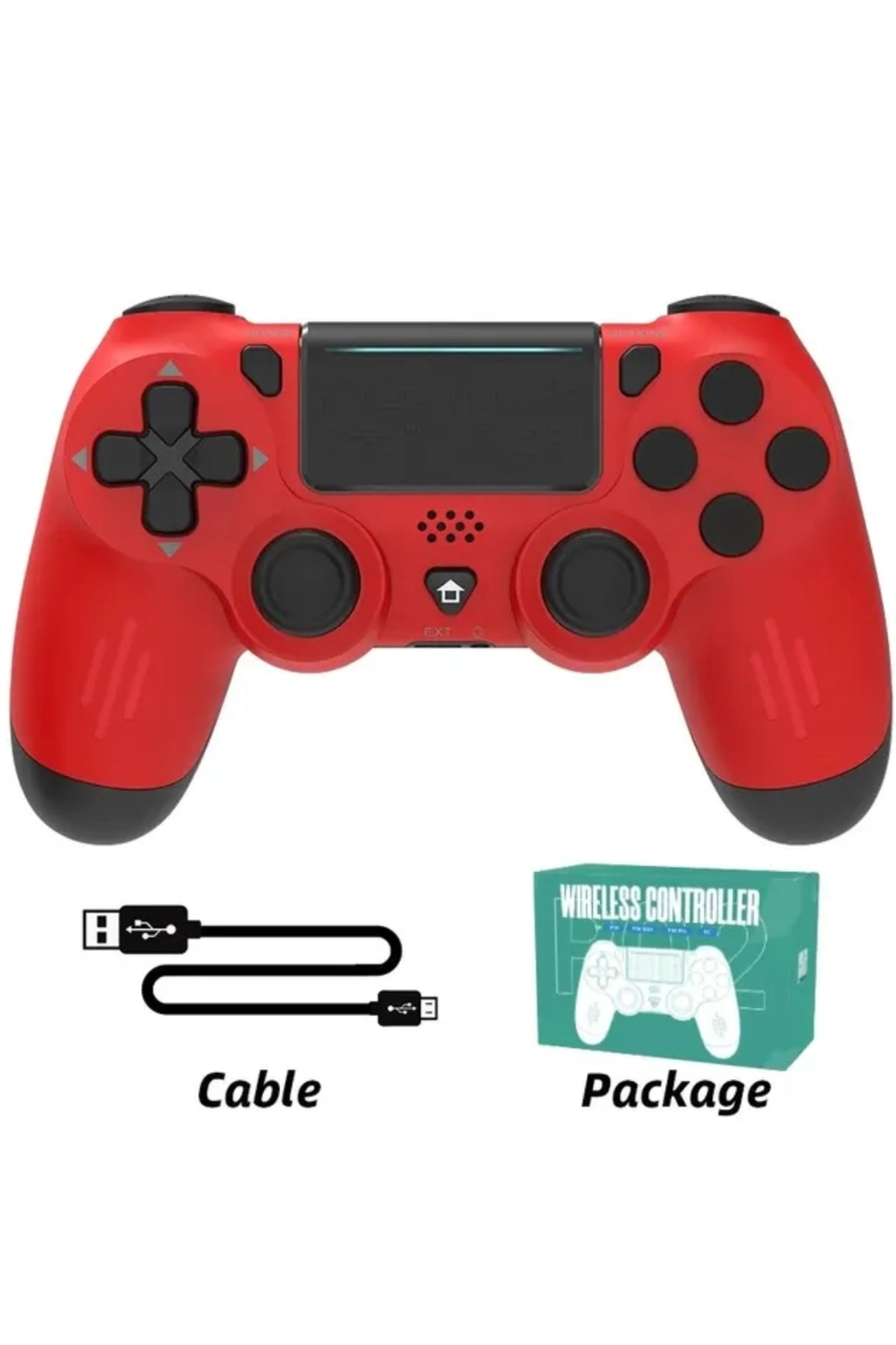 Ps 4 Joystick Tablet Telefon Pc Uyumlu Titreşimli Oyun Kolu 1 Adet