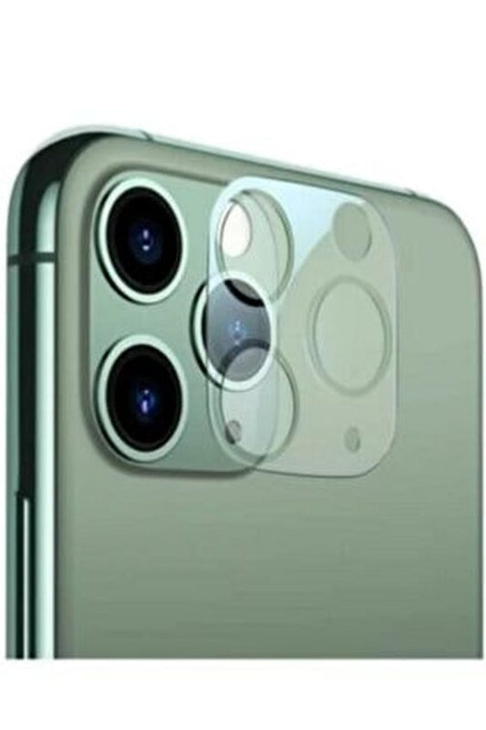 Apple Uyumlu iPhone 11 Pro Kamera Lens Koruma Camı Şeffaf