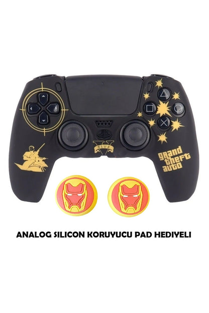 Ps5 Dualsense Koruyucu Silikon Kılıf + Analog Silikon Koruyucu Call Of Duty