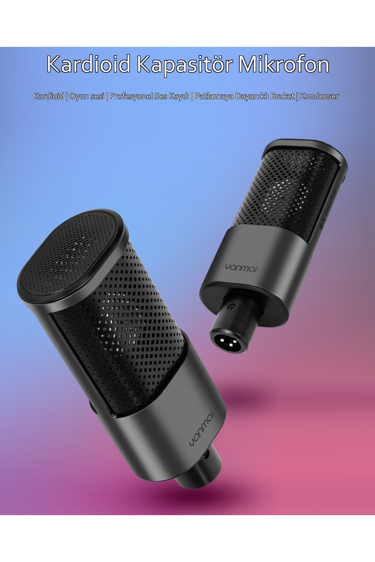 MICPRO X2 Kardioid Condenser Stüdyo Mikrofonu