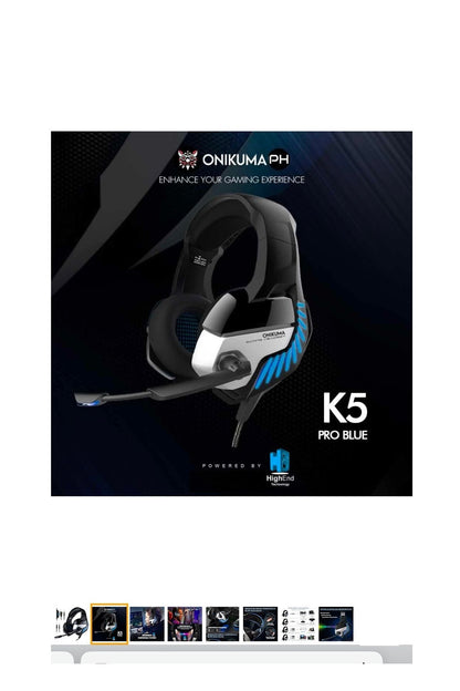 Professional Gaming Headset Onıkuma Siyah