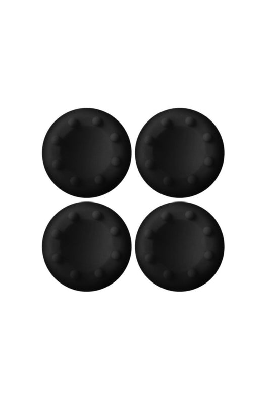 Desenli Sony Ps5/ps4/ps3 Analog Koruyucu Silikon Pad-step Model Siyah