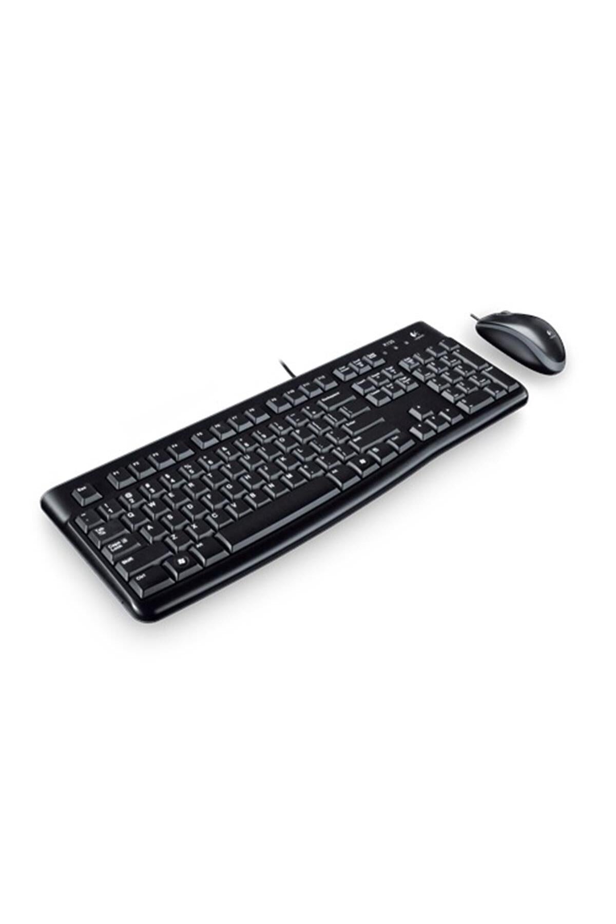 Logitech Mk120 Kablolu Q Klavye-mouse Set Siyah