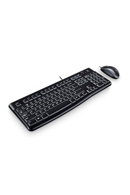 Logitech Mk120 Kablolu Q Klavye-mouse Set Siyah