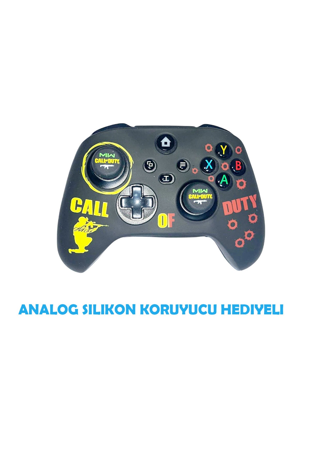Xbox Series S/series X Call Of Duty Koruyucu Silikon Kılıf + Analog Silikon Koruyucu