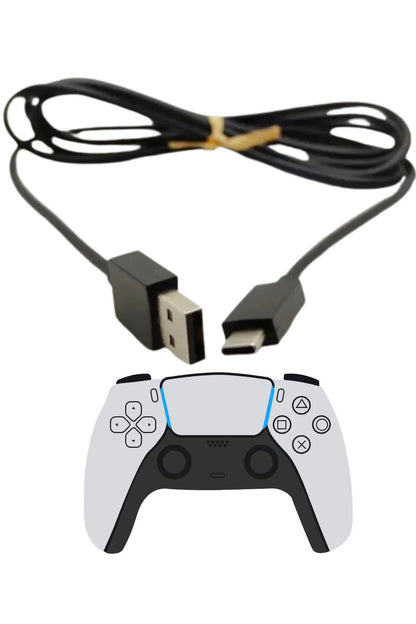 Ps5 Dualsense Ps5 Dualsense Edge Joystick Orijinal Şarj Kablosu-1.8m