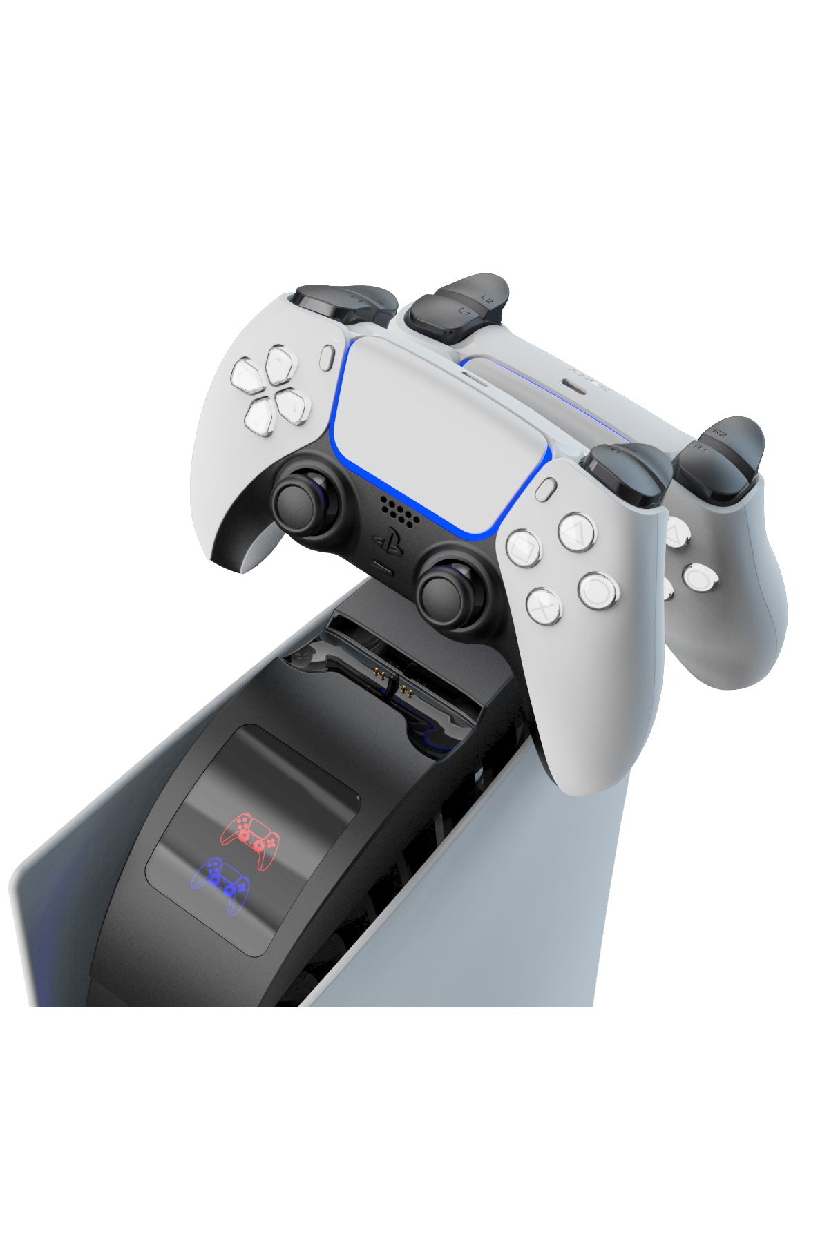 Led Göstergeli Playstation 5 Dualsense Oyun Kolu Şarj Standı Pg-p5016