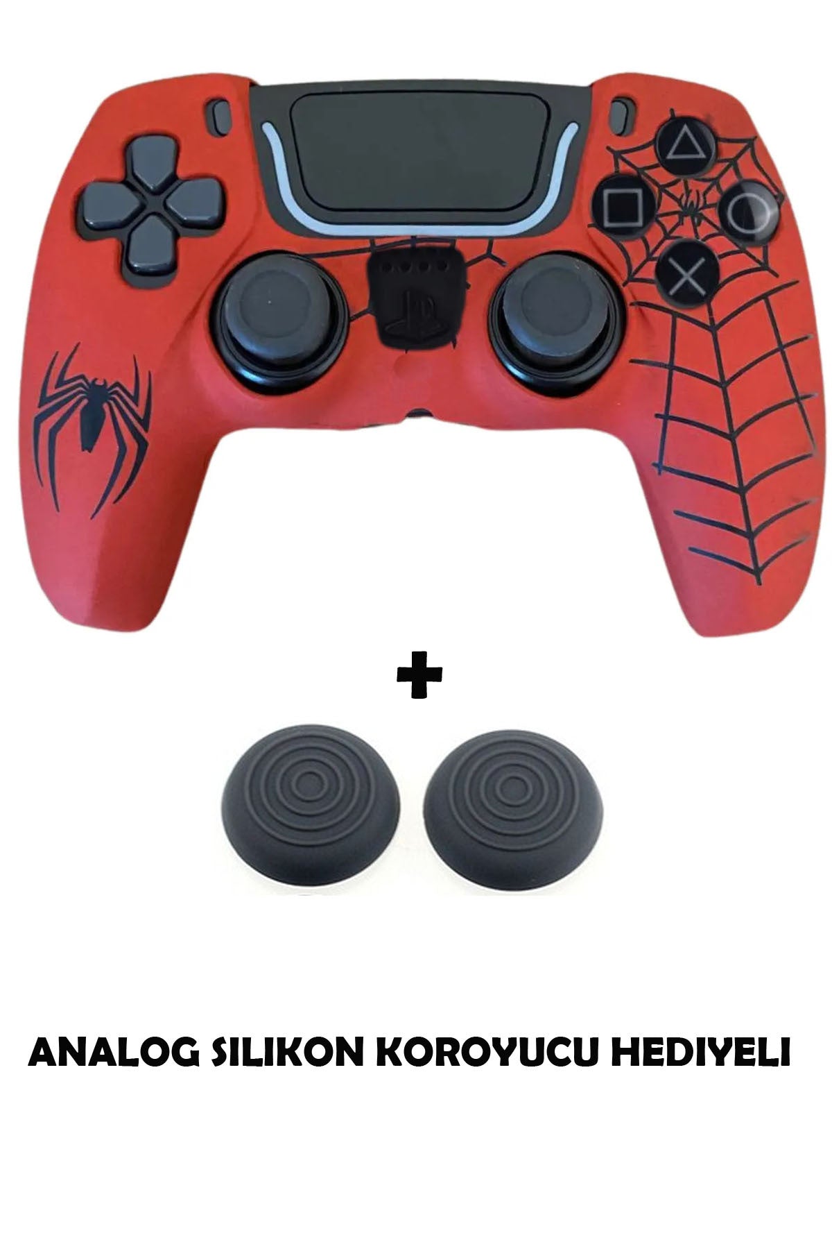 Gxt 744r Kırmızı Transparan Silikon Joystick Gamepad Kılıf