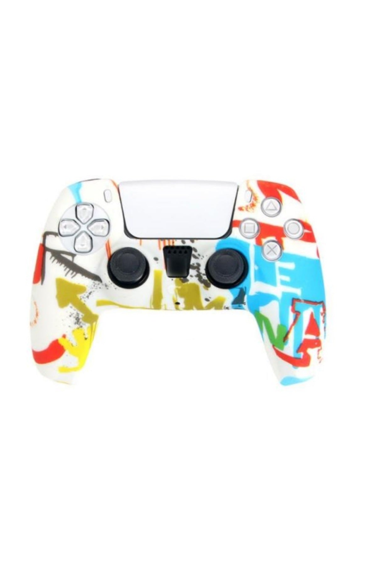 Ps5 Controller Kuru Kafa Serisi Desenli Koruyucu Silikon Kılıf Model-11