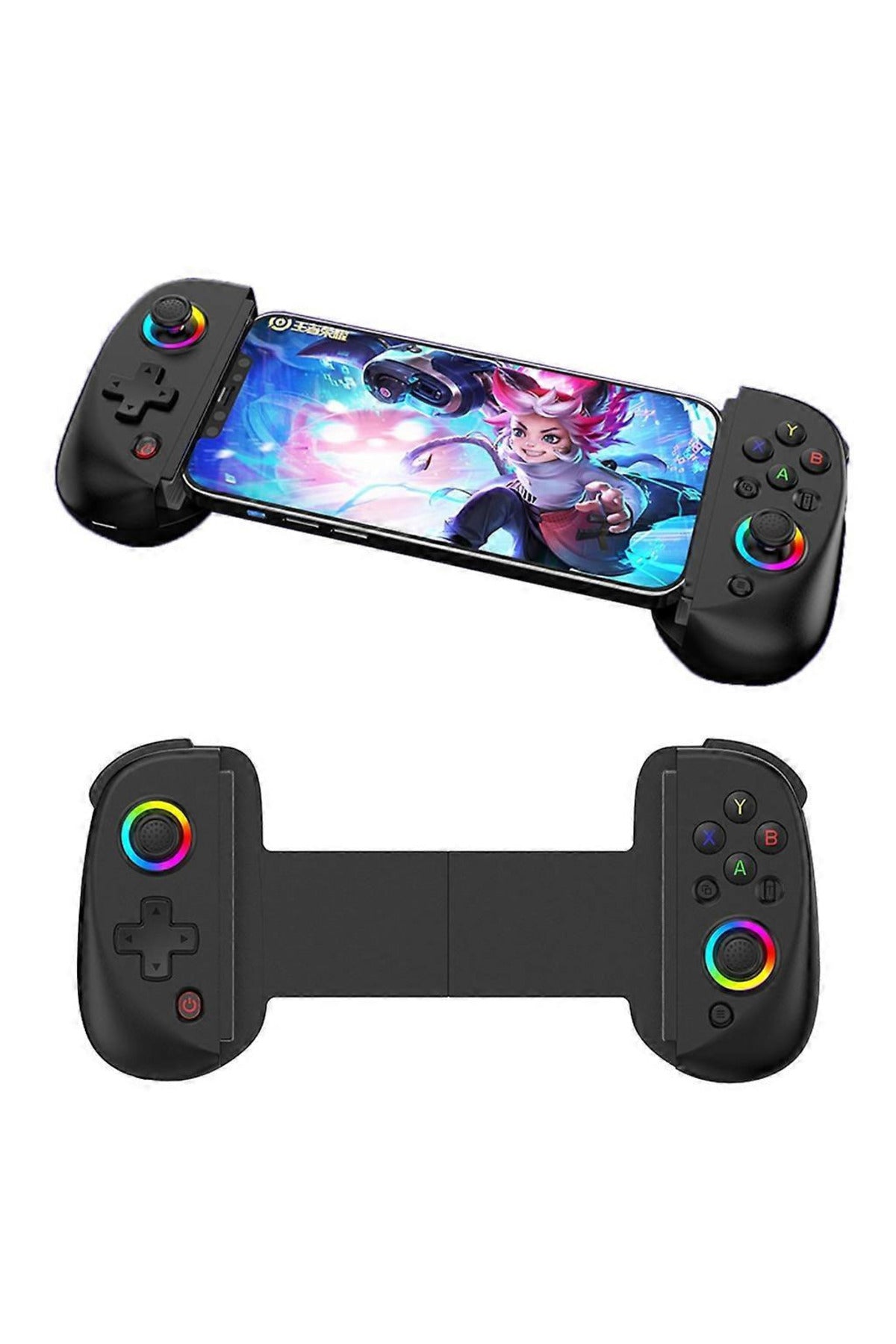 BSP-D8 Bluetooth 5.2 Android/Ios Tablet Telefon Uyumlu Mobil Telefon Tutucu Joystick Gamepad