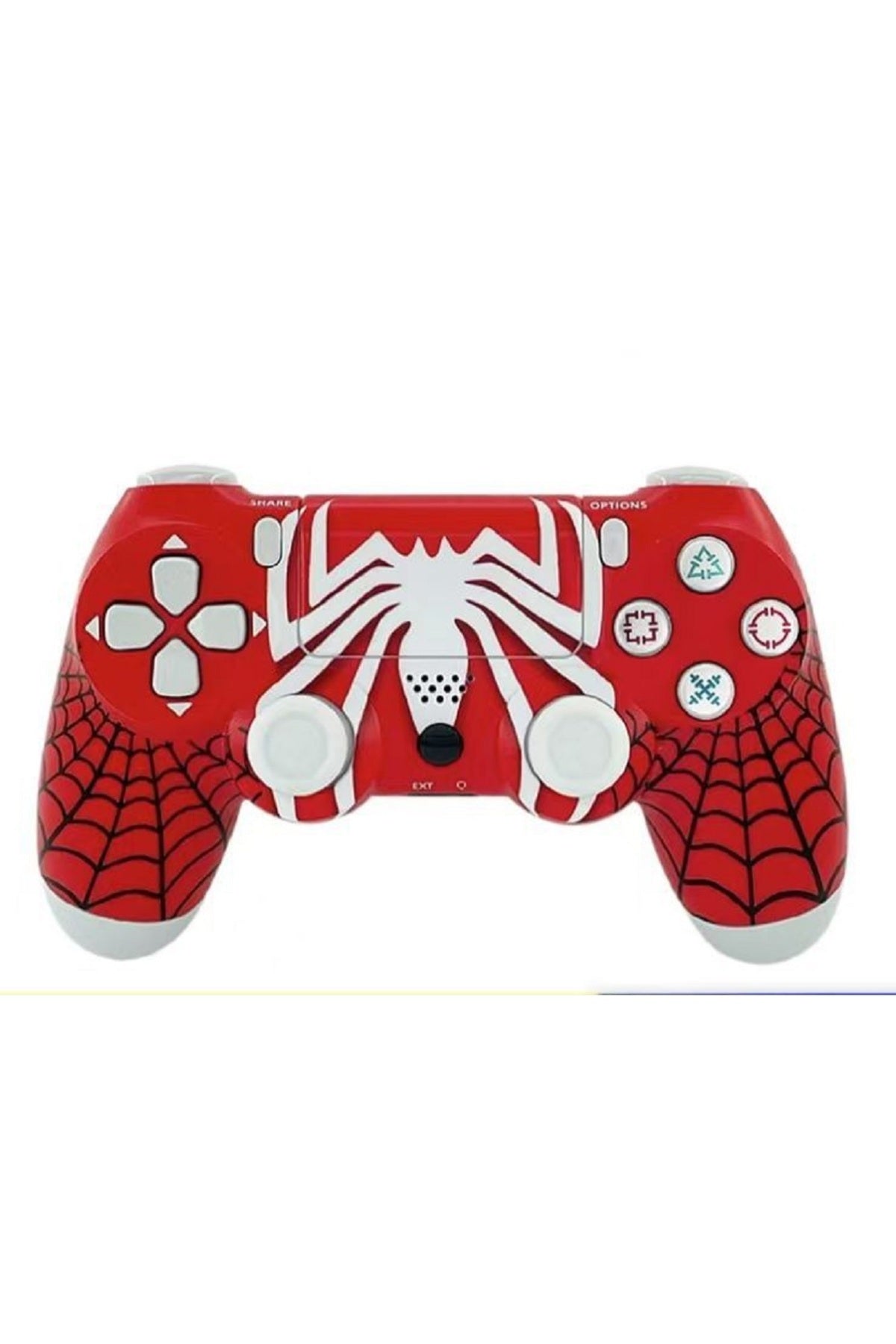 Ps4-pc-android Box-android-Apple Uyumlu iOS Telefon Tablet Desenli Titreşimli Bluetooth Oyun Kolu Model-6