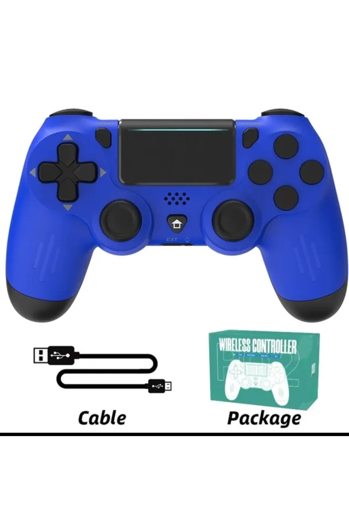 Ps 4 Joystick Tablet Telefon Pc Uyumlu Titreşimli Oyun Kolu 1 Adet