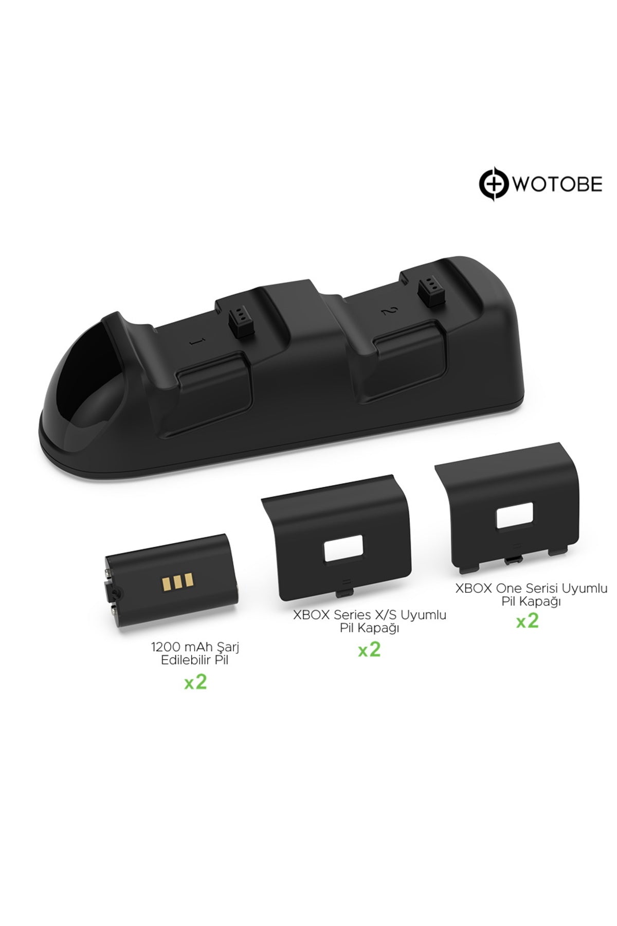 Led Göstergeli Xbox One/series S/x Uyumlu Şarj Istasyonu Ve Şarj Edilebilir Pil Set