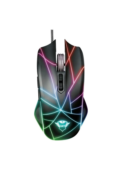Ture Gxt-160 Usb 4200dpı Siyah Rgb Gamıng Mouse Gtx Çok Renkli