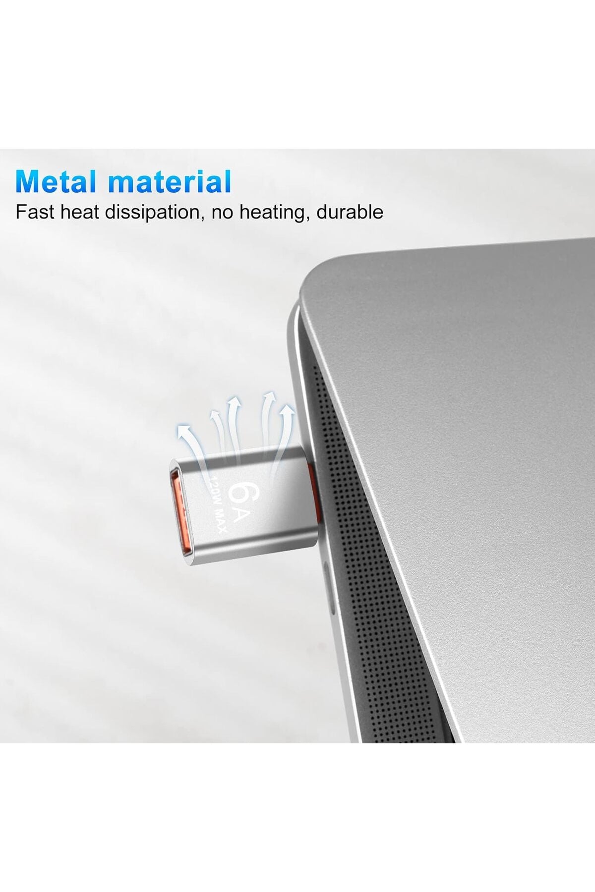USB Type-C 6A 120W Gen 3.1 OTG Dönüşrüeücü Adaptör