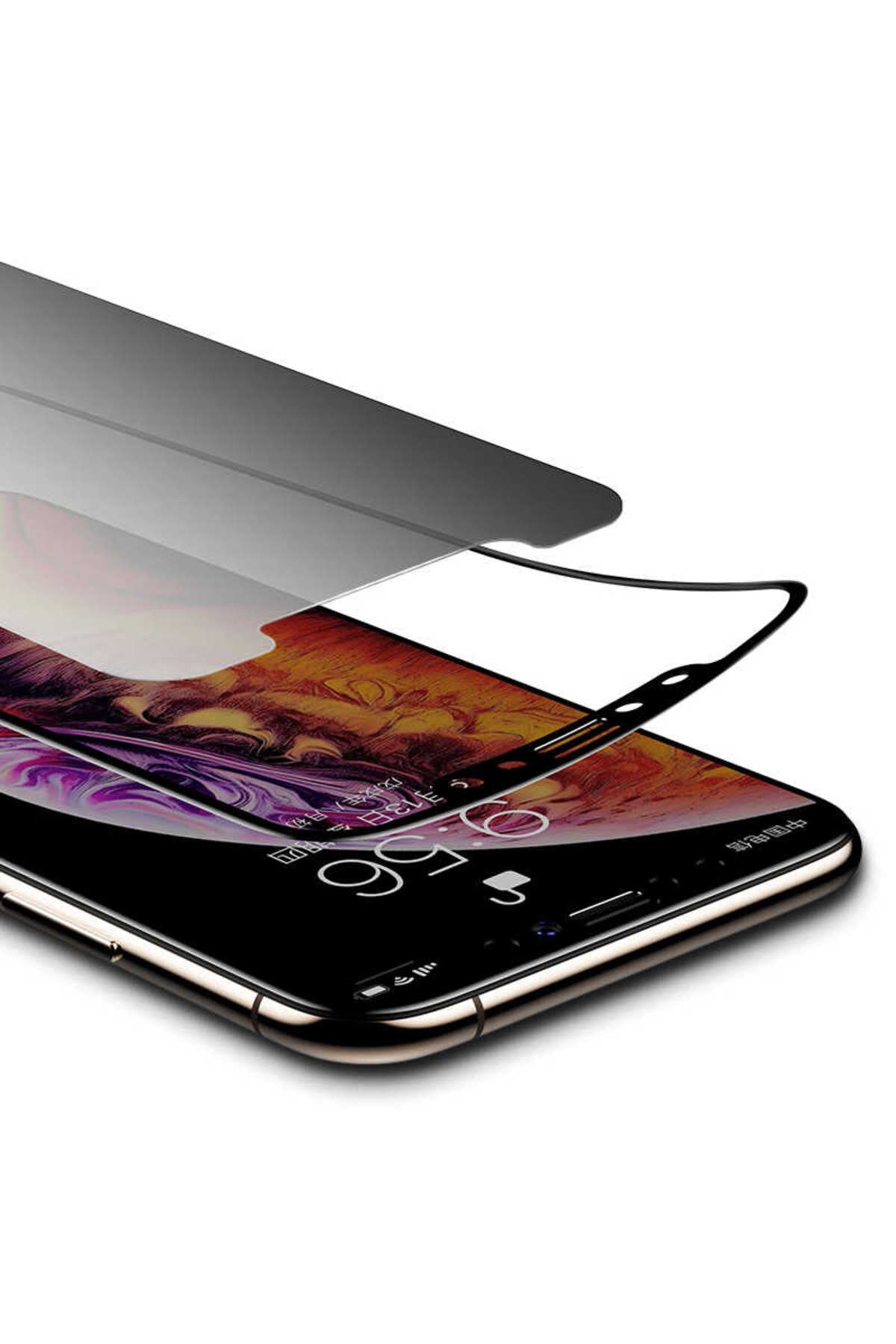 Apple Uyumlu  iPhone 12 Pro Kor Privacy Cam Ekran Koruyucu