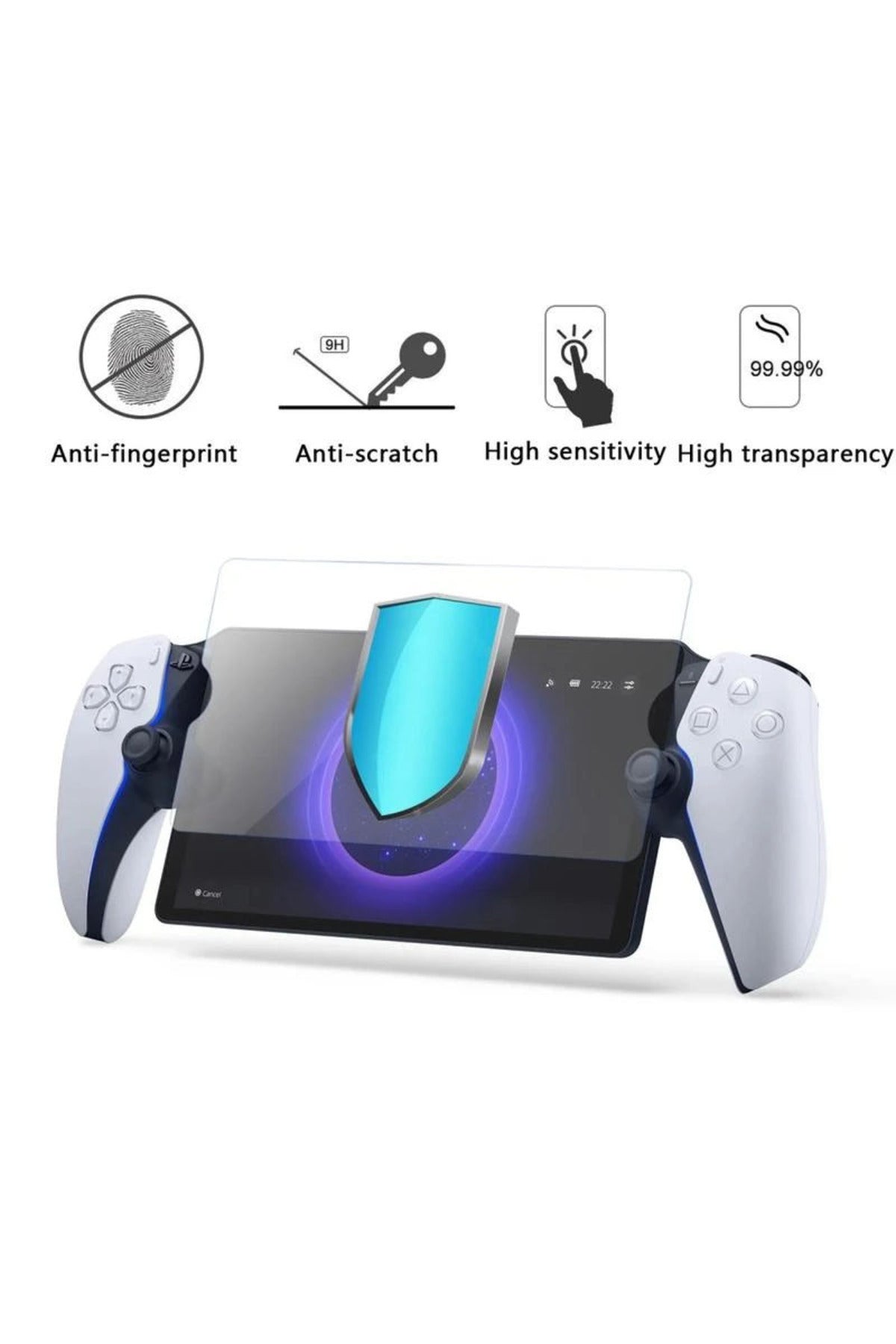 İpega Pg-p5p05 Ps5 Portal İçin Temperli 9h Ekran Koruyucu Cam