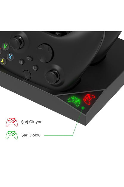 İpega Xbox Series S Çok Amaçlı Askılı Şarj İstasyonu Soğutucu Stand Pil Set