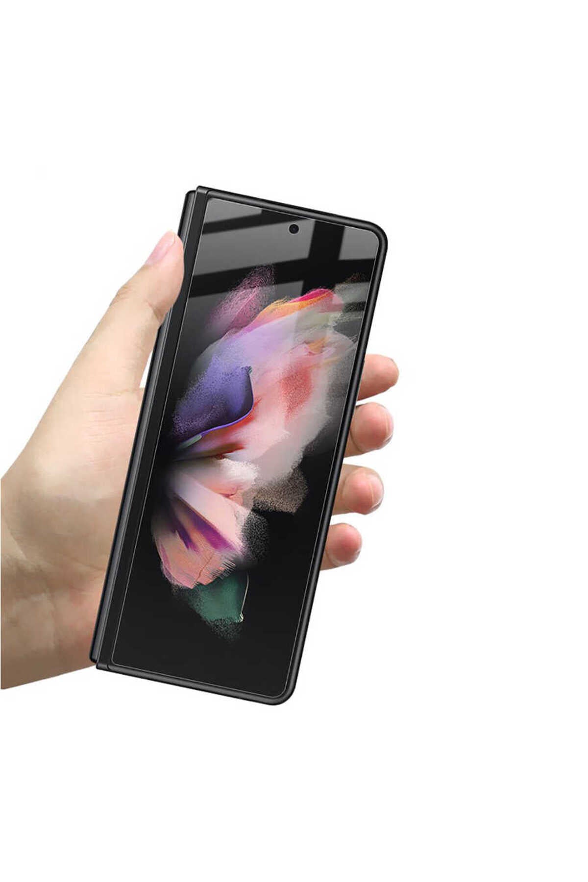 Galaxy Uyumlu Z Fold 4 3d Side Glass Ekran Koruyucu