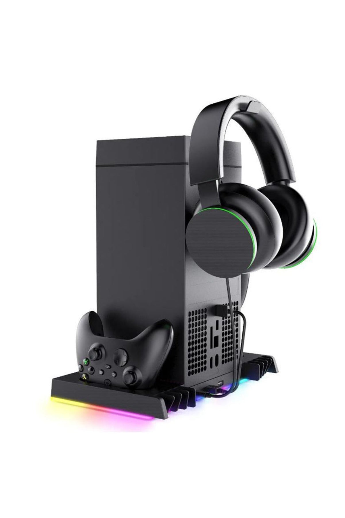 İpega Xbox Series X Smart 8in1 Rgb Işıklı Soğutucu Fanlı Şarj Standı