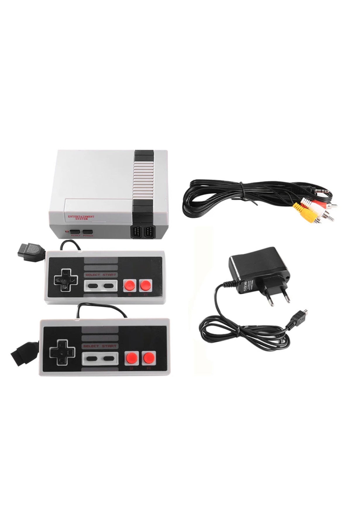 Retro Mini Tv 8 Bit 620 Oyunlu Klasik Oyun Konsolu Siyah