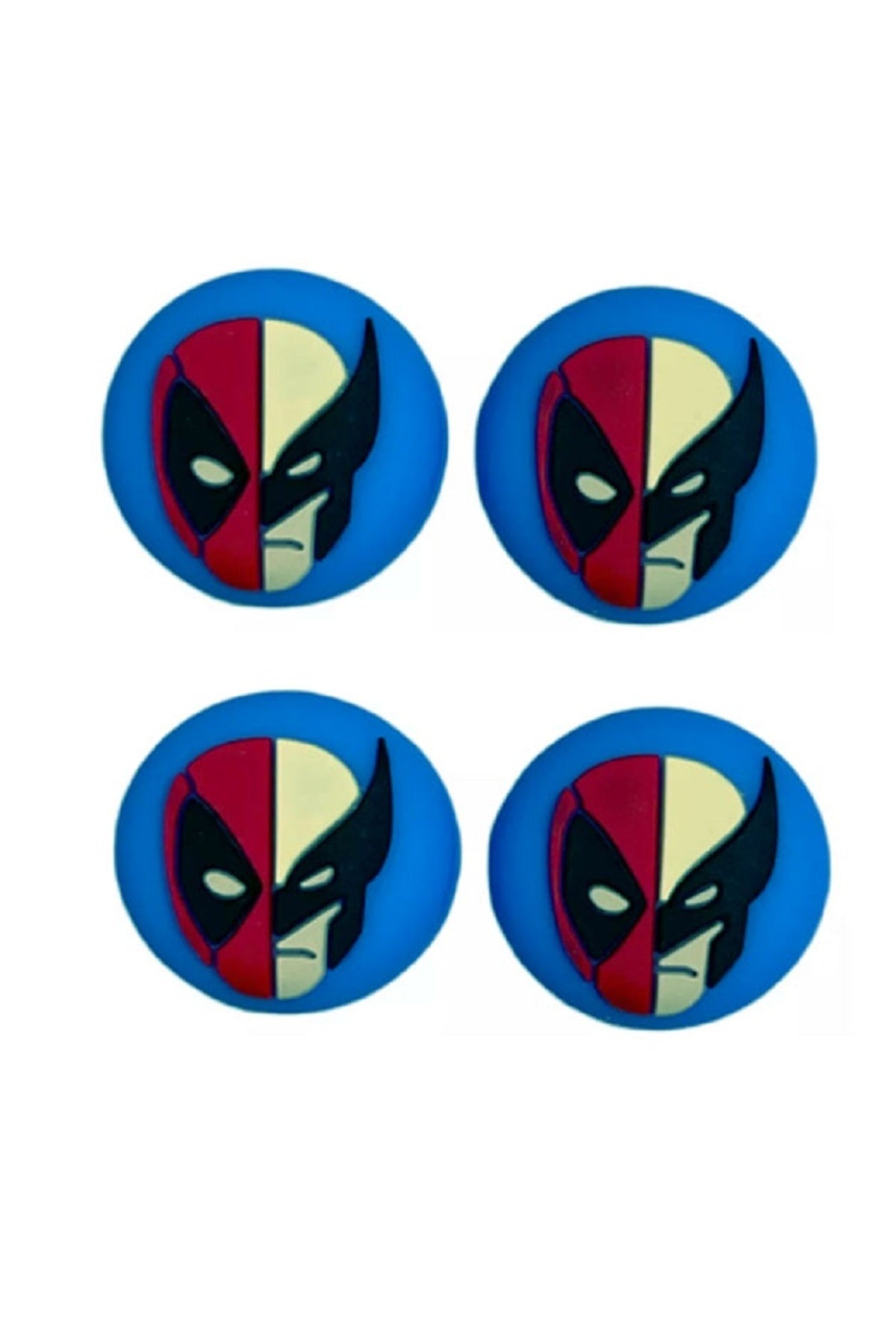 Deadpool & Wolverine Ps5/ps4/ps3/xbox One/one X/one S/series X/series S 3d Analog Silikon -4 Adet Deadpool & Wolverine 4