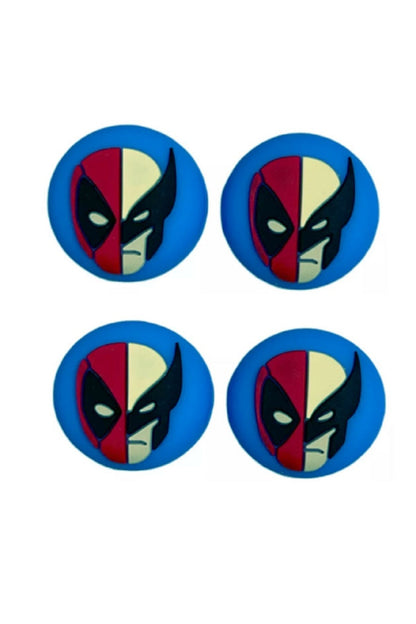 Deadpool & Wolverine Ps5/ps4/ps3/xbox One/one X/one S/series X/series S 3d Analog Silikon -4 Adet Deadpool & Wolverine 4