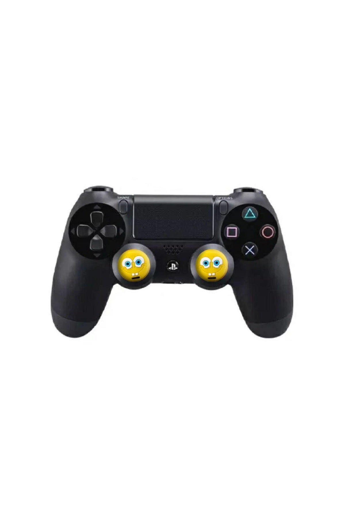 Sünger Bob Ps5/ps4/ps3/xbox One/one X/one S/series X/series S 3d Analog Silikon Koruyucu -4 Adet Sünger Bob-4