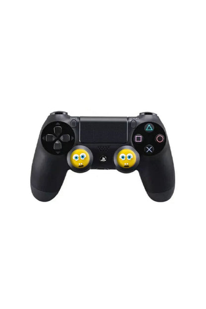 Sünger Bob Ps5/ps4/ps3/xbox One/one X/one S/series X/series S 3d Analog Silikon Koruyucu -4 Adet Sünger Bob-4