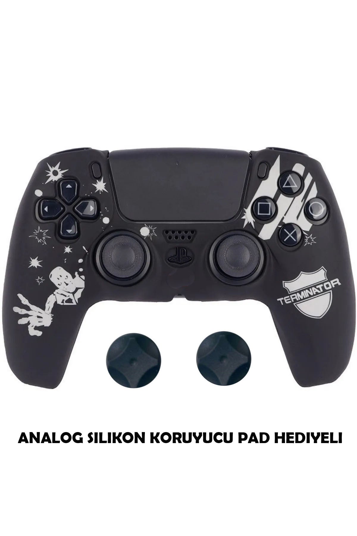 Ps5 Dualsense Koruyucu Silikon Kılıf + Analog Silikon Koruyucu Call Of Duty