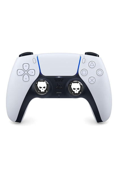3d Skull Ps5/ps4/ps3/xbox One/one X/one S/series X/series S 3d Analog Silikon Koruyucu -4 Adet Siyah/4