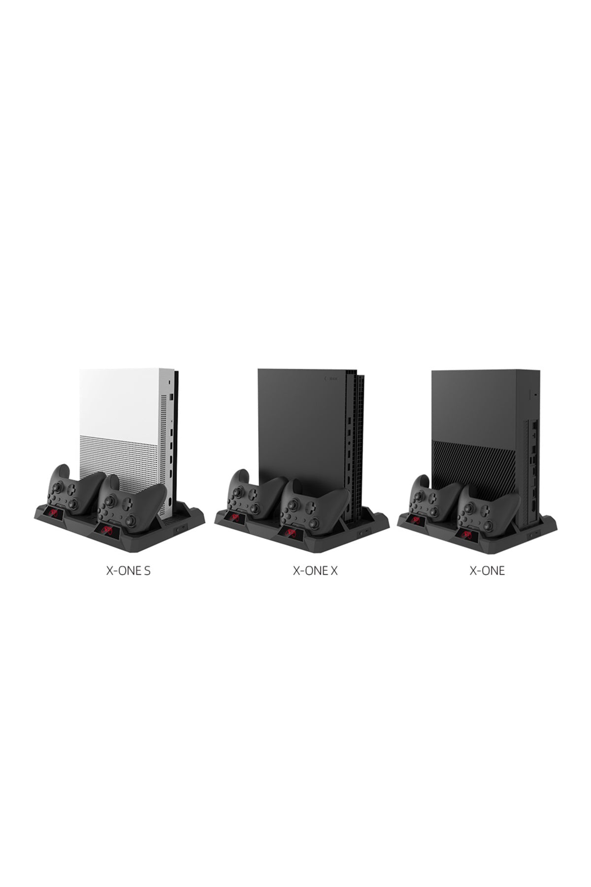 Dobe Oyun Hazneli Göstergeli Xbox One-X-S Şarj Stand Soğutucu