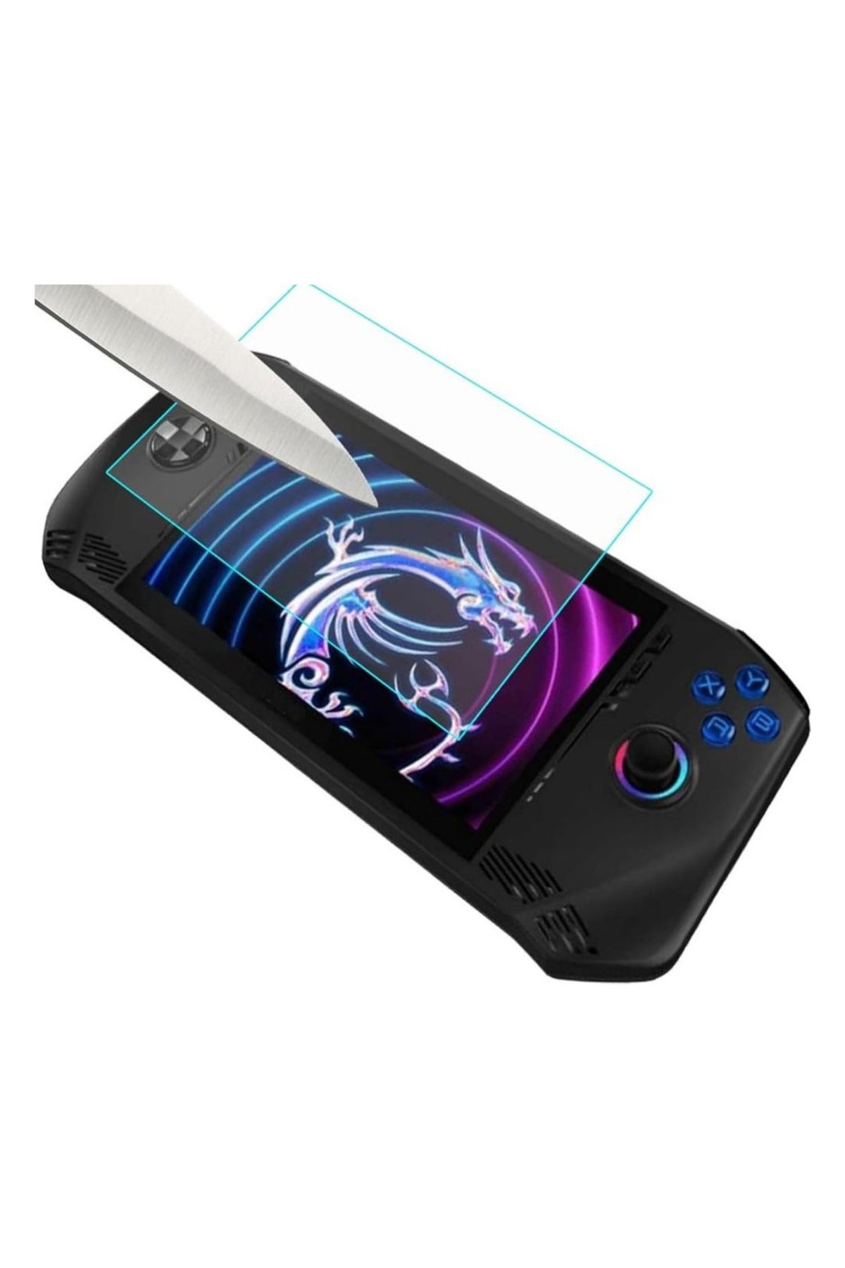 Msı Claw A1m 7 Inç Uyumlu 7 İnç Nano 9h Cam Ekran Koruyucu-2 Adet