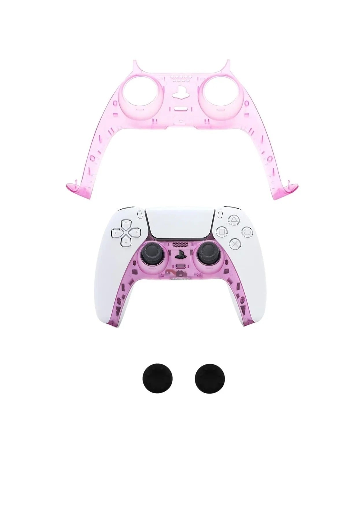 Ps5 Dualsense Kontroller Dekoratif Kaplama-analog Koruyucu Hediyeli