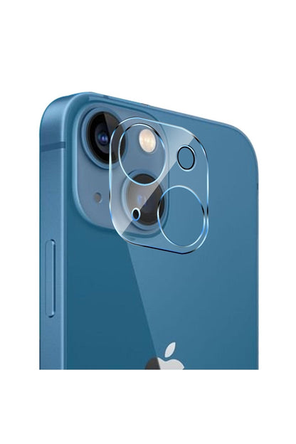 Apple Uyumlu iPhone 13 Kamera Lens Koruma Camı Şeffaf
