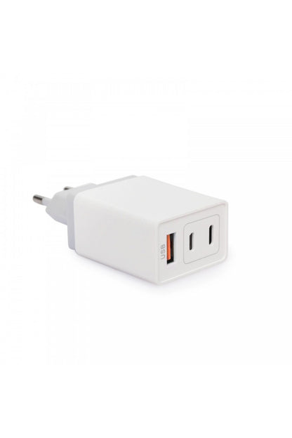 20W Micro-USB/Lightning/Type-C 3in1 Hızlı Şarj Aleti - AG47