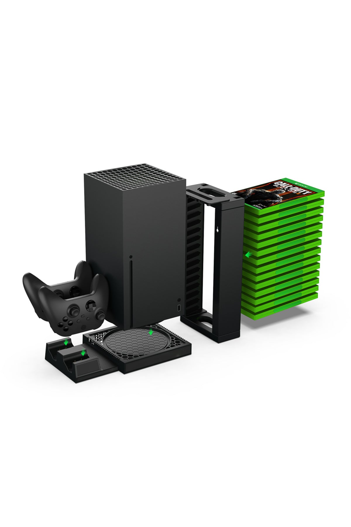 Dobe Tyx-0667 Xbox Series X Oyun Hazneli Led Şarj Stand Soğutucu