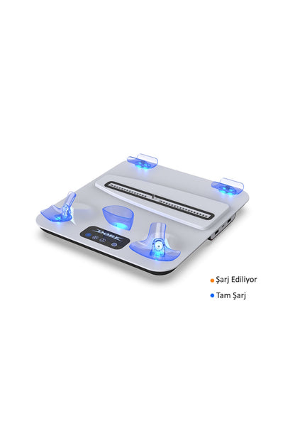 Tp5-3550 Ps5 Disk Dijital/ps5 Slim Disk Ve Ps Vr2 Uyumlu Multifonksiyonel Şarj Standı