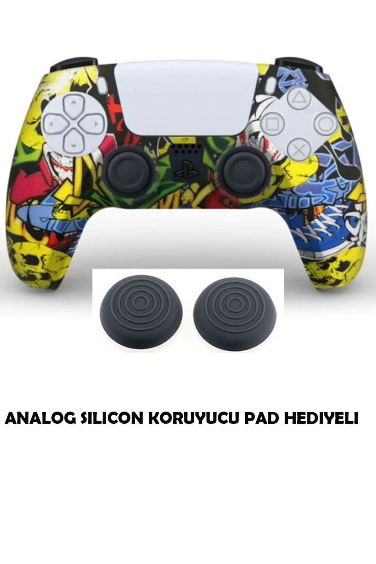 Ps5 Dualsense Koruyucu Silikon Kılıf + Analog Silikon Koruyucu Call Of Duty
